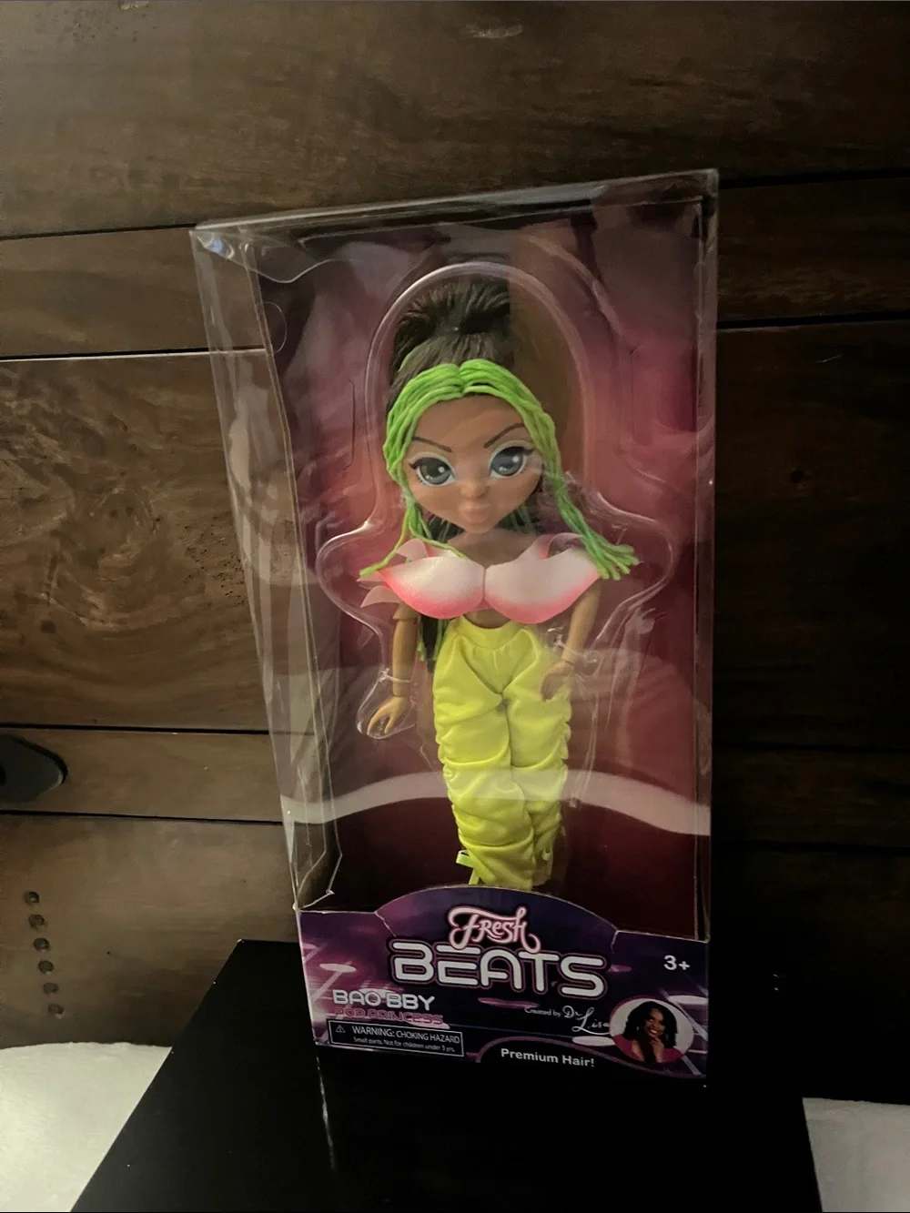 BaoBby Doll in Neon Green Outfit